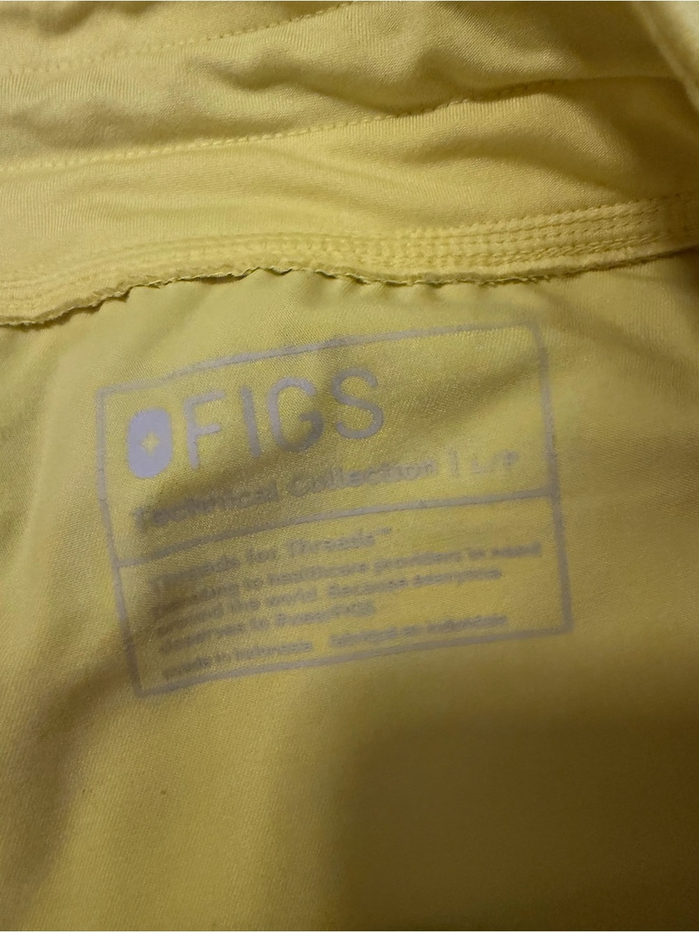 Figs Women’s Yellow Polo